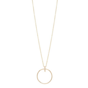 Zoe Chicco O RIng Necklace