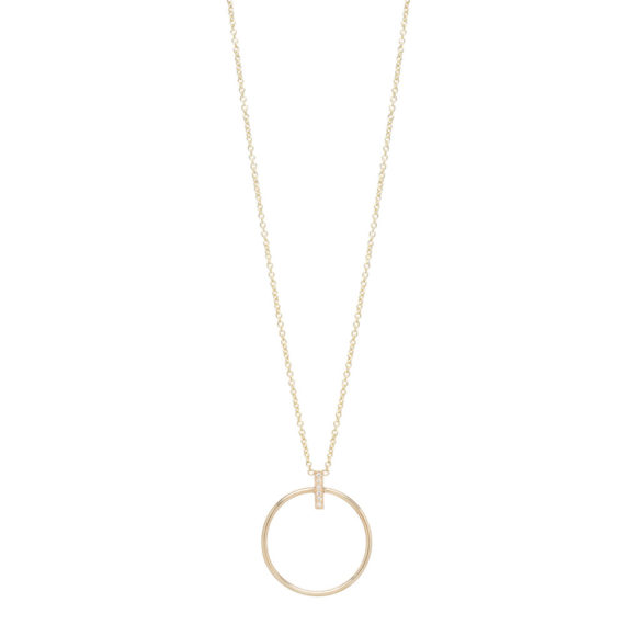 Zoe Chicco O RIng Necklace
